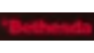 Bethesda logo (2016/Red/Blurry/Print)