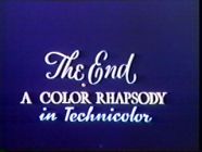 Color Rhapsodies ending title (1945-1946)