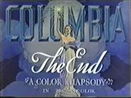 Color Rhapsodies ending title (1944-1945)