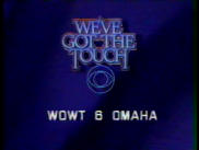 CBS We've Got the Touch" - WOWT 6, Omaha, NE (9/24/1984)