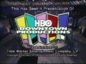 HBO Downtown Productions- superimposed, Comedy Partners copyright variant (1996)