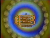 The B&E logo from an episode of "Celebrity Bullseye" in 1982.