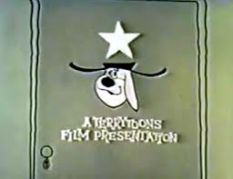 Terrytoons Deputy Dawg star door logo