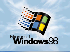 Windows 98 Bootup screen