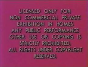 Paramount Home Video Warning (1984-1988)