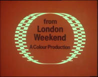 London Weekend Television (1969) *Red Color Production Variant*