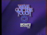 CBS "We've Got the Touch" - WOWT 6, Omaha, NE (late 1984/early 1985)