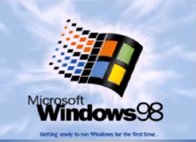 Windows 98 First Boot