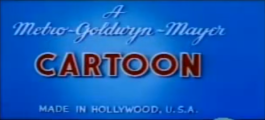 MGM Cartoons End Title (1956) Part 2