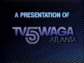 Storer Communications/WAGA-TV Atlanta (1986)