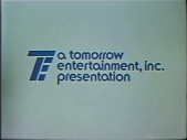 Tomorrow Entertainment Presentation