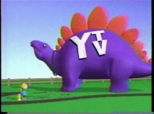 YTV Station IDs - Dinosaur [1994]