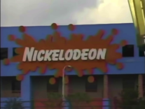 Nickelodeon Studios (1992 with dark rain clouds)