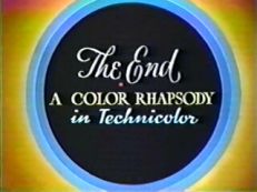 Color Rhapsodies ending (1947-1949)