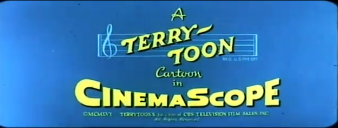 Terrytoons cinemascope title