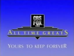CBS/Fox Video All Time Greats logo (Closing)
