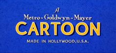 MGM end title (Good Will to Men - 1955)