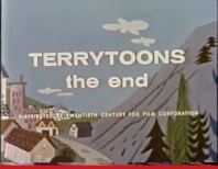 Terrytoons "Cat Alarm" Logo End