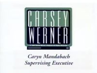 Carsey-Werner Productions (1995, with the "Caryn Mandabach" caption)