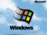 Windows 95 startup screen