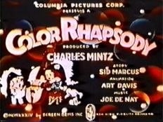 Color Rhapsodies early opening title
